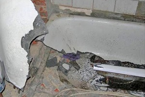 Демонтаж ванны в Кушве
